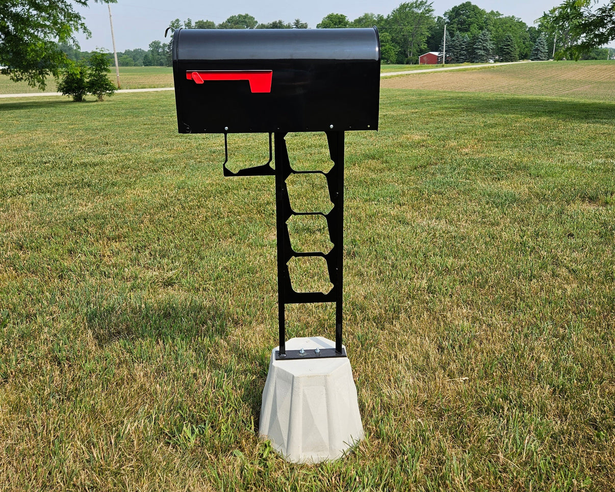 Concrete Base Large Freestanding Mailbox – R&R Manufacturing