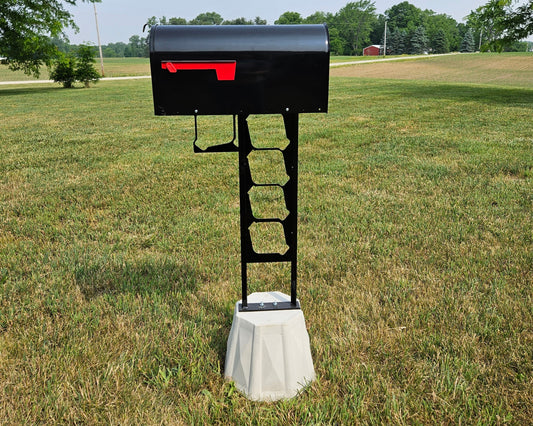 Concrete Base Large Freestanding Mailbox